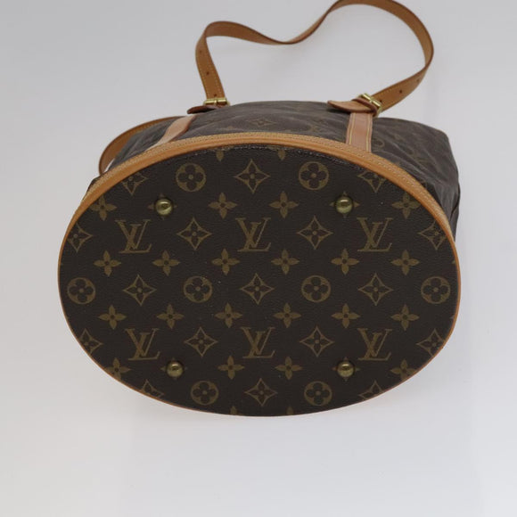 LOUIS VUITTON Monogram Bucket GM Shoulder Bag M42236 LV Auth yk16923
