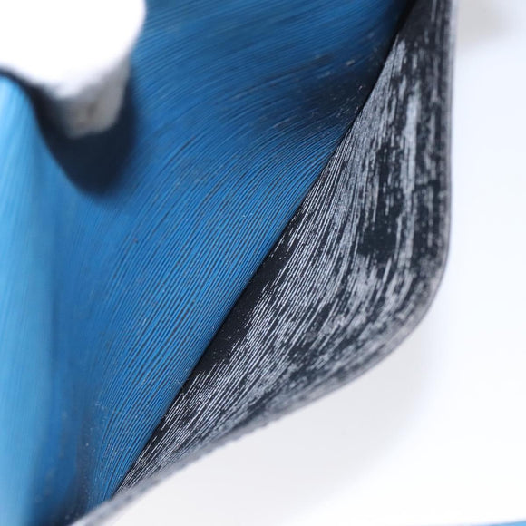 LOUIS VUITTON Epi Saint Cloud GM Shoulder Bag Toledo Blue M52195 LV Auth yk16925