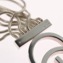 GUCCI Interlocking Bracelet Ag925 Silver Auth yk16929-14