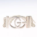 GUCCI Interlocking Bracelet Ag925 Silver Auth yk16929-13