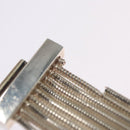 GUCCI Interlocking Bracelet Ag925 Silver Auth yk16929-6