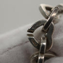 TIFFANY&Co. Heart Link Bracelet Ag925 Gold 750 Silver Auth yk16941-8