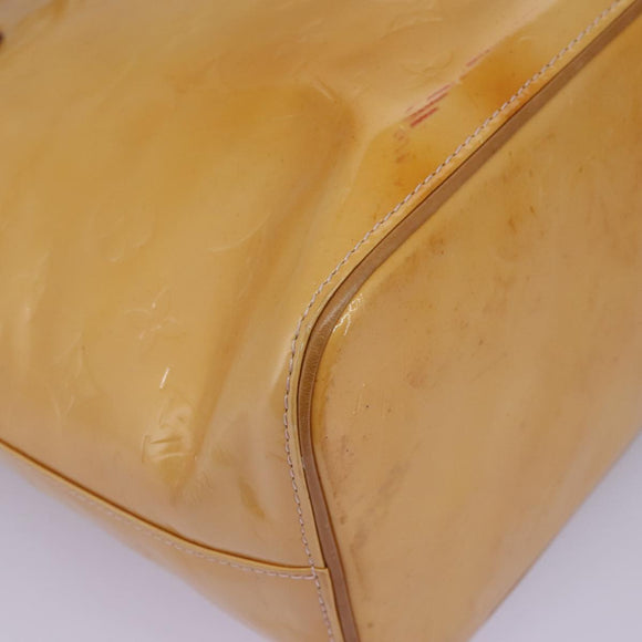 LOUIS VUITTON Monogram Vernis Houston Bag Marshmallow Pink M91302 Auth yk16980