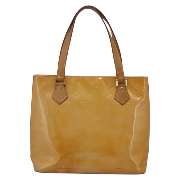 LOUIS VUITTON Monogram Vernis Houston Bag Marshmallow Pink M91302 Auth yk16980