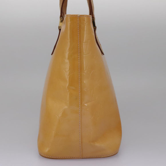 LOUIS VUITTON Monogram Vernis Houston Bag Marshmallow Pink M91302 Auth yk16980