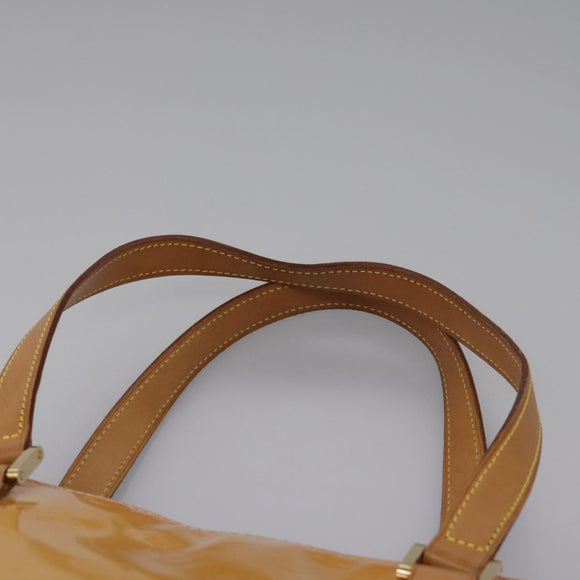LOUIS VUITTON Monogram Vernis Houston Bag Marshmallow Pink M91302 Auth yk16980