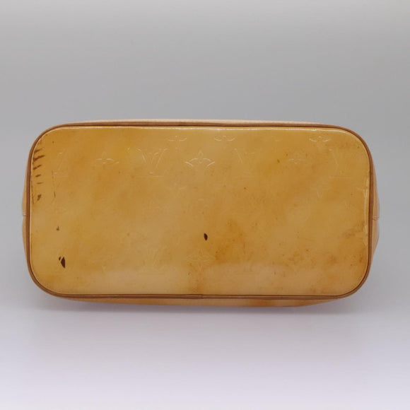 LOUIS VUITTON Monogram Vernis Houston Bag Marshmallow Pink M91302 Auth yk16980