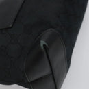 GUCCI GG Canvas Sherry Line Tote Bag Black White 019 0402 1705 Auth yk16982-14