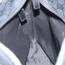 GUCCI GG Canvas Sherry Line Tote Bag Black White 019 0402 1705 Auth yk16982-19