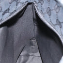 GUCCI GG Canvas Sherry Line Tote Bag Black White 019 0402 1705 Auth yk16982-20