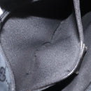 GUCCI GG Canvas Sherry Line Tote Bag Black White 019 0402 1705 Auth yk16982-22
