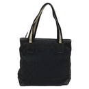 GUCCI GG Canvas Sherry Line Tote Bag Black White 019 0402 1705 Auth yk16982-3