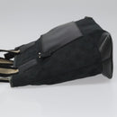 GUCCI GG Canvas Sherry Line Tote Bag Black White 019 0402 1705 Auth yk16982-4