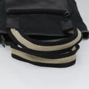 GUCCI GG Canvas Sherry Line Tote Bag Black White 019 0402 1705 Auth yk16982-7