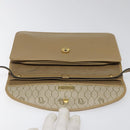 Christian Dior Shoulder Bag Leather Beige Auth yk17006-10