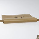 Christian Dior Shoulder Bag Leather Beige Auth yk17006-6