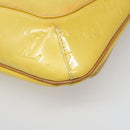LOUIS VUITTON Monogram Vernis Thompson Street Bag Yellow M91071 LV Auth yk17007-15