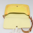 LOUIS VUITTON Monogram Vernis Thompson Street Bag Yellow M91071 LV Auth yk17007-10