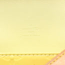 LOUIS VUITTON Monogram Vernis Thompson Street Bag Yellow M91071 LV Auth yk17007-17