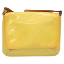 LOUIS VUITTON Monogram Vernis Thompson Street Bag Yellow M91071 LV Auth yk17007-13