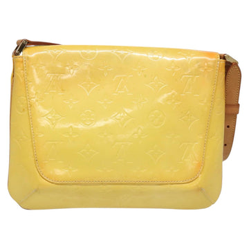 LOUIS VUITTON Monogram Vernis Thompson Street Bag Yellow M91071 LV Auth yk17007 - 0