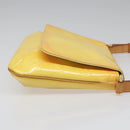 LOUIS VUITTON Monogram Vernis Thompson Street Bag Yellow M91071 LV Auth yk17007-3