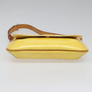 LOUIS VUITTON Monogram Vernis Thompson Street Bag Yellow M91071 LV Auth yk17007-5