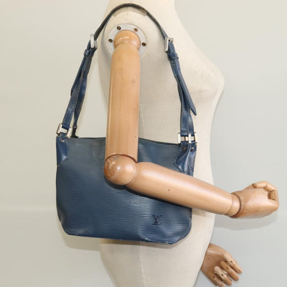 LOUIS VUITTON Epi Mandela BB Shoulder Bag Safir LV Auth yk17020