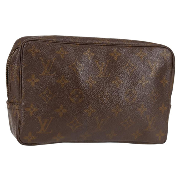 LOUIS VUITTON Monogram Trousse Toilette 23 Tas Vintage M47524 LV Auth yk17025