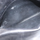 BALLY Quilted Chain Shoulder Bag Leather Black Gold Auth yk17027-22