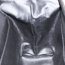 CELINE Macadam Canvas Pouch PVC Leather Black Auth yk17032-16