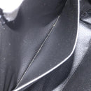 CELINE Macadam Canvas Pouch PVC Leather Black Auth yk17032-18