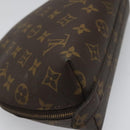 LOUIS VUITTON Monogram Trousse Demi Ronde Cosmetic Pouch M47520 LV Auth yk17035-16