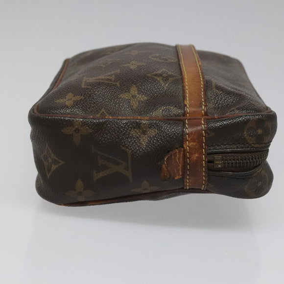 LOUIS VUITTON Monogram Compiegne 23 Clutch Bag M51847 LV Auth yk17047