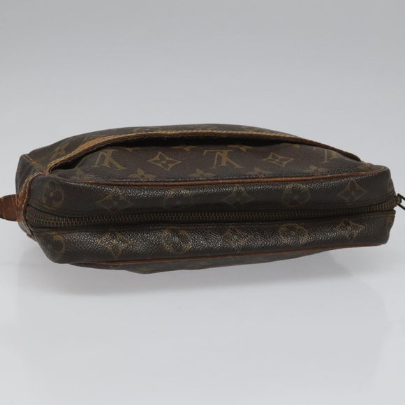 LOUIS VUITTON Monogram Compiegne 23 Clutch Bag M51847 LV Auth yk17047