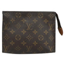 LOUIS VUITTON Monogram Poche Toilette 19 Pouch M47544 LV Auth yk17090-13