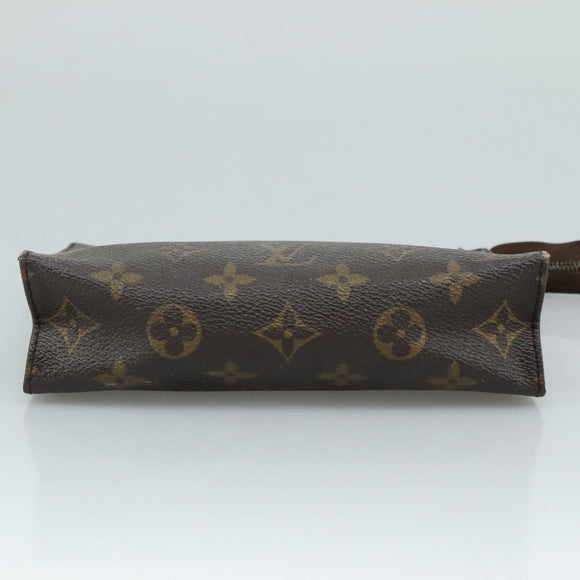 LOUIS VUITTON Monogram Poche Toilette 19 Pouch M47544 LV Auth yk17090