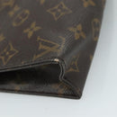 LOUIS VUITTON Monogram Poche Toilette 19 Pouch M47544 LV Auth yk17090-14