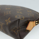 LOUIS VUITTON Monogram Pochette Cosmetic PM Cosmetic Pouch M47515 Auth yk17091-15