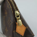 LOUIS VUITTON Monogram Pochette Cosmetic PM Cosmetic Pouch M47515 Auth yk17091-8