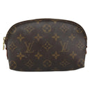 LOUIS VUITTON Monogram Pochette Cosmetic PM Cosmetic Pouch M47515 Auth yk17091-13