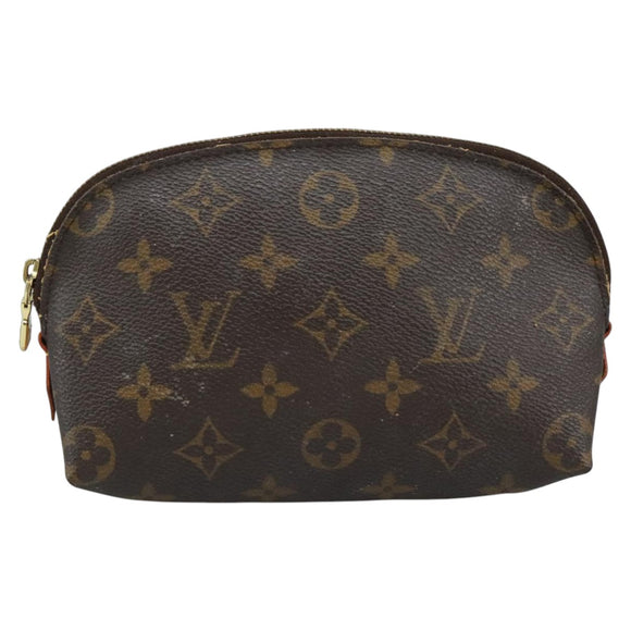 LOUIS VUITTON Monogram Pochette Cosmetic PM Cosmetic Pouch M47515 Auth yk17091