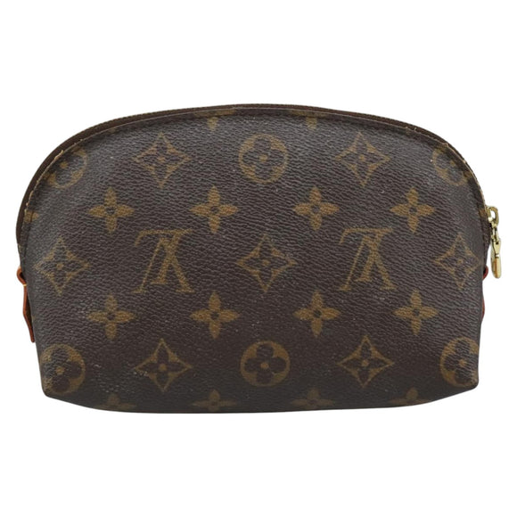 LOUIS VUITTON Monogram Pochette Cosmetic PM Cosmetic Pouch M47515 Auth yk17091
