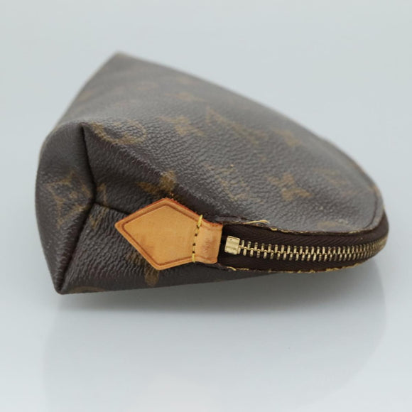 LOUIS VUITTON Monogram Pochette Cosmetic PM Cosmetic Pouch M47515 Auth yk17091