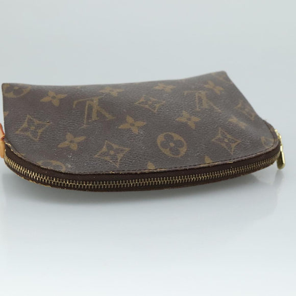 LOUIS VUITTON Monogram Pochette Cosmetic PM Cosmetic Pouch M47515 Auth yk17091