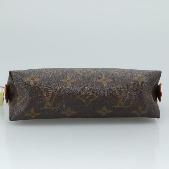 LOUIS VUITTON Monogram Pochette Cosmetic PM Cosmetic Pouch M47515 Auth yk17091