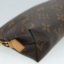 LOUIS VUITTON Monogram Pochette Cosmetic PM Cosmetic Pouch M47515 Auth yk17091-14