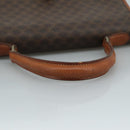 CELINE Macadam Canvas Hand Bag PVC Leather Brown Auth yk17101-7