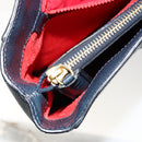 CELINE Hand Bag Leather Navy Auth yk17129-24