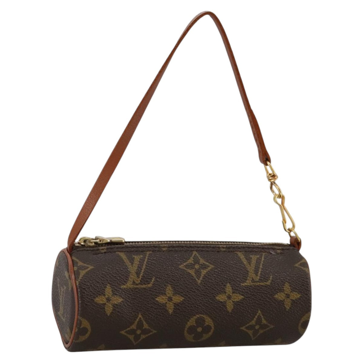 LOUIS VUITTON Monogram Papillon Pouch LV Auth yk17139